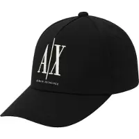 Armani Exchange para hombre. XM000811AF13343UC001 Gorra baseball negro (OSFA), Casual, Algodón, outlet 2026.