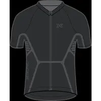 X-Bionic - Xceed Ride Jersey S/S - Maillot de ciclismo size XL, negro