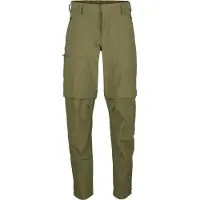 Stoic - HoforsSt. Softshell Zip-Off Pants Light - Pantalones desmontables size L - Short, oliva