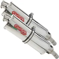 Gpr Exhaust Systems Silenciador Homologado Slip On Trioval Dual Ducati Supersport Ss 900 98-02