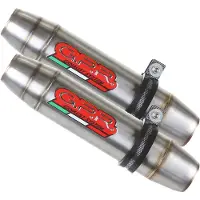 Gpr Exhaust Systems Silenciador Homologado Deeptone Inox Double Royal Enfield Interceptor 650 19-20 Euro 4 Cat