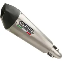 Gpr Exclusive Sistema De Escape Completo Homologado Gp Evo4 Titanium Mt-07 17-20 Euro 4 Cat