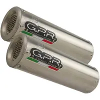 Gpr Exclusive Silenciador Homologado Slip On M3 Inox Dual 848 07-13