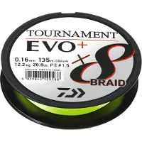 Daiwa Línea Trenzada Tournament Evo Plus 135 M