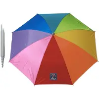 Atosa Sombrilla De Playa Rainbow 240 Cm Upf50+ 170t 32/32mm