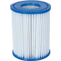 Bestway Cartucho de filtro , tamaño II, paquete doble, 10,6 x 13,6 cm