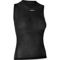 Gripgrab - Women's Ultralight Mesh Base Layer - Ropa interior fibra sintética size L, negro