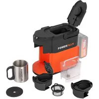 Powerplus Cafetera Combinada Sin Batido Sin Cargo 40v