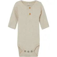 Name it Pijama entero/body 'Kab' beige moteado