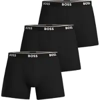 BOSS Calzoncillo boxer 'Power' marrón claro / negro / blanco
