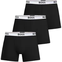 BOSS Calzoncillo boxer 'Power' gris claro / negro / blanco