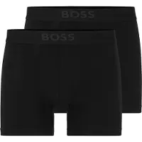 BOSS para hombre. 50475677 Pack 2 Bóxer UltraSoft negro (S), Homewear, Modal, outlet 2026.