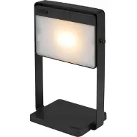 Nordlux - Lámpara de batería Saulio - Negra - 10,5 x 17 x 23,5 cm