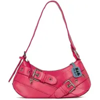 Bagmori Bolso de hombro fucsia