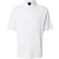 Armani Exchange para hombre. XM001292AF10337U0002 Polo Mercerizado blanco (XS), Casual, Algodón, Manga corta, outlet
