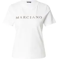 Guess Marciano GUESS Candy Rn Ss Tshirt White/charming Leo Talla: XXS | Camisetas de Seda Outlet | Mujer | Blanco