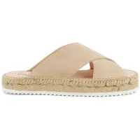 Espadrij l'originale - Women's Croisette Velour Low - Sandalias size 41, beige