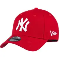 New Era Sombrero 'League Basic Neyyan' rojo / blanco