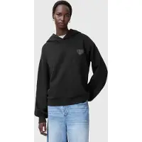 AllSaints Lover Rihan Hoody Black Talla: L | Sudaderas con Capucha Outlet | Mujer | Negro