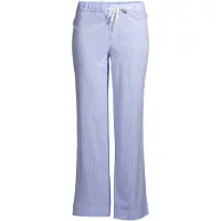 Ralph Lauren Pantalón de pijama azul claro / offwhite