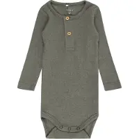 Name it Pijama entero/body 'NBMKab' verde oscuro