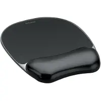 Fellowes Alfombrilla Para Ratón Reposamuñecas Crystal Gel