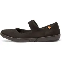 El naturalista para mujer. 253013ZJ0005_001 Bailarinas de piel N5301 o Coral negro (41), Plano, Velcro, Casual, outlet 2026.