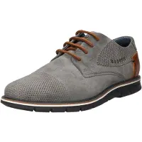 Bugatti Zapatos con cordón cognac / gris basalto