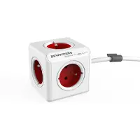 Allocacoc PowerCube Extended de con 5 Tomas y Cable de 1,5 m