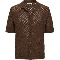 Only & Sons Cárdigan 'ONSKolmar' marrón oscuro