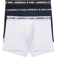 Karl Lagerfeld Calzoncillo boxer marino / negro / blanco