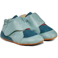 Affenzahn - Kid's Krabbelschuh Leder Crawly - Calzado minimalista size 20/21, turquesa