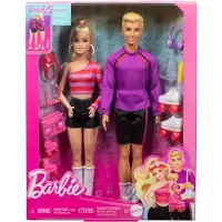 Mattel Pack 2 Y Muñeco Patinador Ken