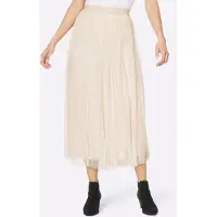 HEINE Falda beige claro