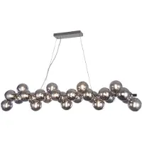 Maytoni MOD547PL-25CH, 25 bombillas, casquillo G9, IP20, cromo