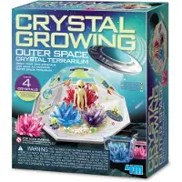 4M Cultivo De Cristales/terrario De Cristales Del Espacio Exterior/kit De Manualidades De La Ue
