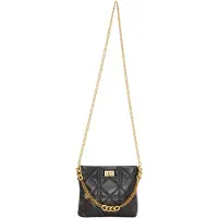 NAEMI Bolso de hombro oro / negro