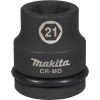 Makita Llave de impacto de 3/4 de pulgada, incluye anillo de sellado y pasador, acero CR-MO