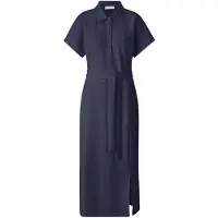Rich & royal Scuba Polo Dress Midnight Blue Talla: S | Blusón Outlet | Mujer | Azul