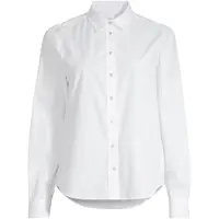Gant para mujer. 4300348 Camisa Regular Fit de popelina blanco (44), Casual, Algodón, Manga larga, outlet 2026.