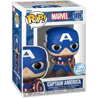 Funko POP! Nueva Figura De Clásicos Capitán América Marvel 9 Cm
