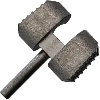 Flytanium Slotted Titanium Ball Cage Lock for Spyderco Manix 2 - Stonewash