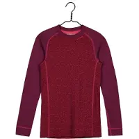 Devold - Junior Duo Active Merino Shirt - Ropa interior merino size 12 Years, rojo
