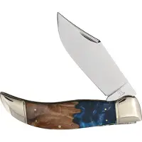 Rough Ryder Deer Slayer RR2650, Satin 440, Pandora Swirl Wood Resin, navaja