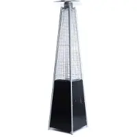 Fornorth Calentador infrarrojo , modelo Pyramid, 13 kW, funciona con gas, color