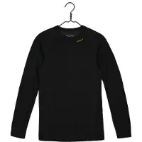 Devold - Junior Duo Active Merino Shirt - Ropa interior merino size 10 Years, negro