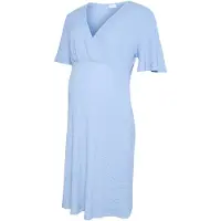 Mamalicious Vestido 'NOVA TESS' azul paloma