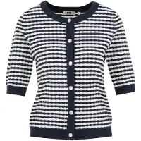 We fashion Knitted Cardigan Navy Blue Talla: XS | Cárdigan Outlet | Mujer | Azul