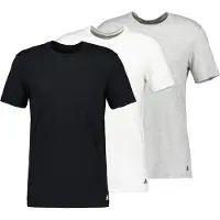 Adidas Camiseta funcional gris moteado / negro / blanco
