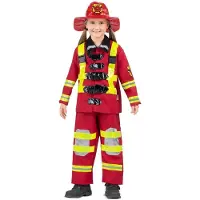 MOM Disfraz De Bombero Para Niña